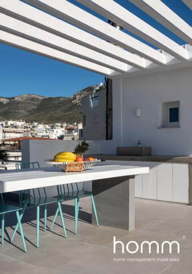 Ferienwohnung Brand New Homm Penthouse In Ano Glyfada, Dilou Athen Exterior foto